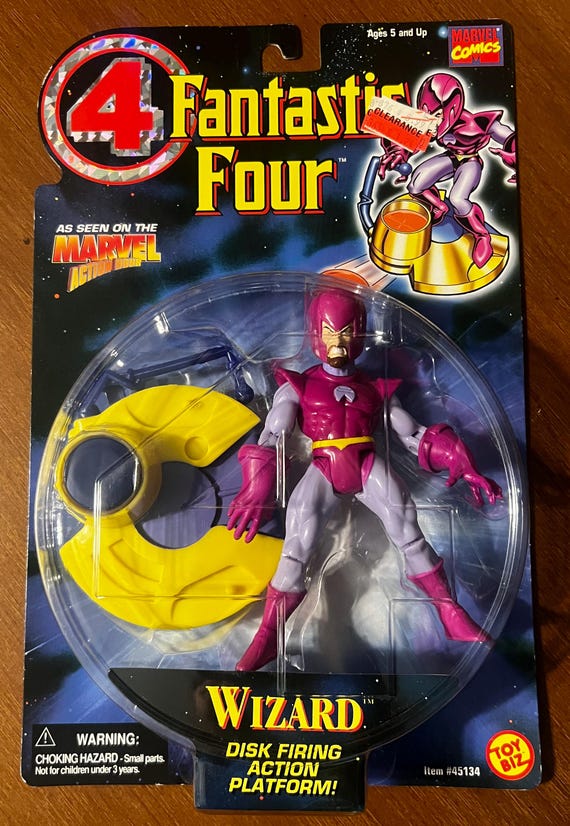Toybiz: Fantastic Four Wizard Action Figure (1996) - Etsy