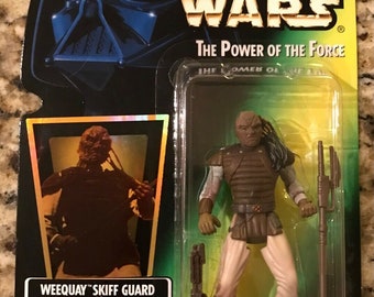 1997 Weequay Skiff Guard Action Figure From Star Wars Power of the