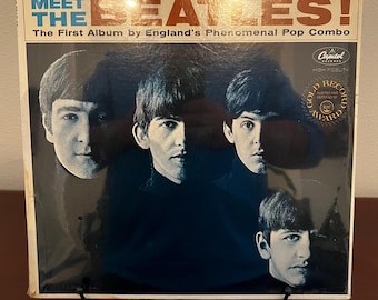 1964 Original Meet the Beatles US 1st Press Vinyl LP Capitol T