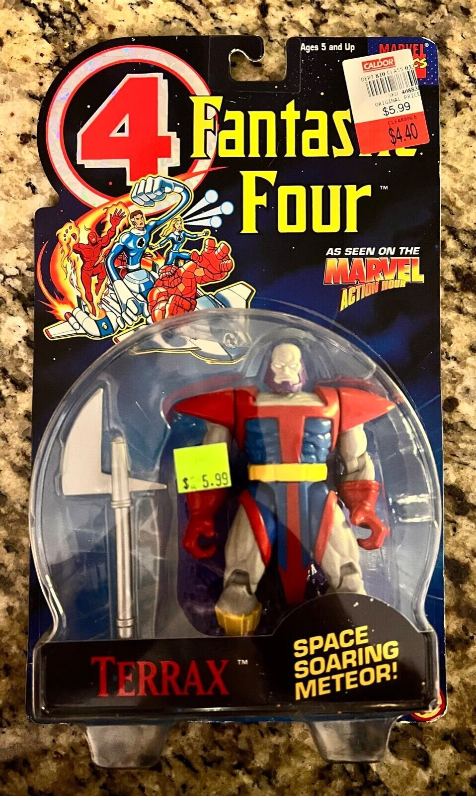 Toybiz: Fantastic Four Terrax Action Figure (1994) - Etsy