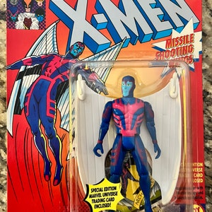Toy Biz: X-Men Archangel Action Figure (1991) **Unpunched** 1st Edition
