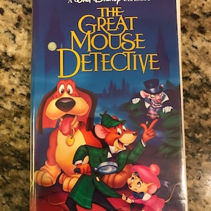 Walt Disney&#39;s The Great Mouse Detective VHS