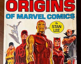Libro Hijo de los orígenes de Marvel Comics de Stan Lee (1975)