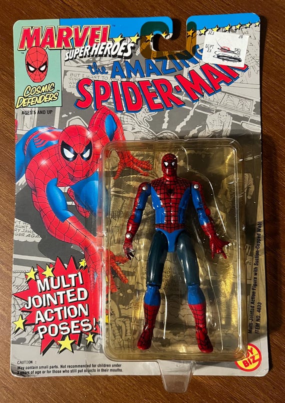 Toybiz: Marvel Super Heroes Spider-man Action Figure W/ Multi