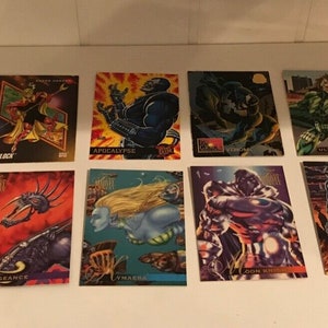 Marvel Comics: Random Fleer Ultra/ Flair/ Marvel Universe-ruilkaarten (90's)