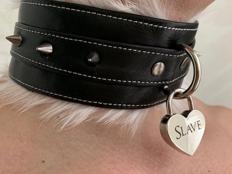 Deluxerie Collana Girocollo Con Anello A O A Doppia Catena - Collare - Foto 3