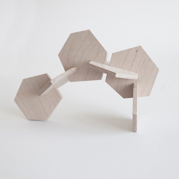 interlocking wooden blocks