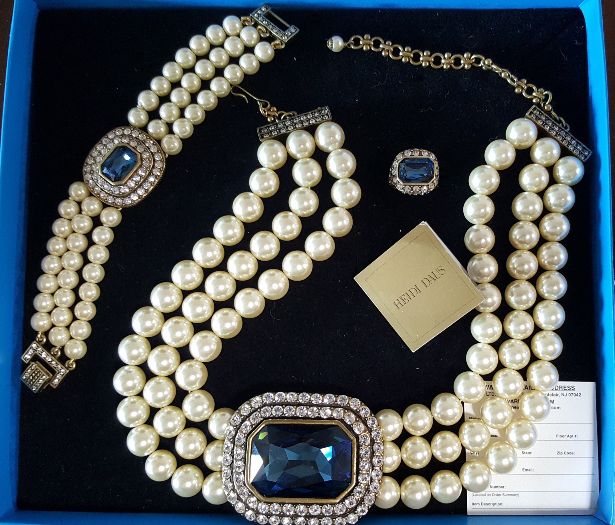 Heidi daus pearl sale necklace