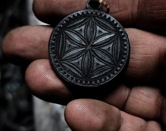 Witches mark: hexafoil pendant