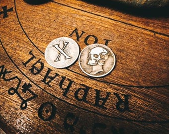 Dimes for the dead necklace