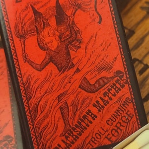 Troll cunning forge lucifer blacksmith matchbox