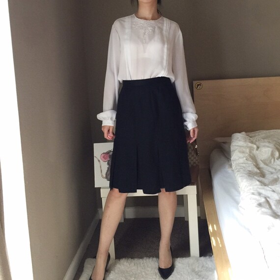 Vintage 100% Pure New Wool Skirt