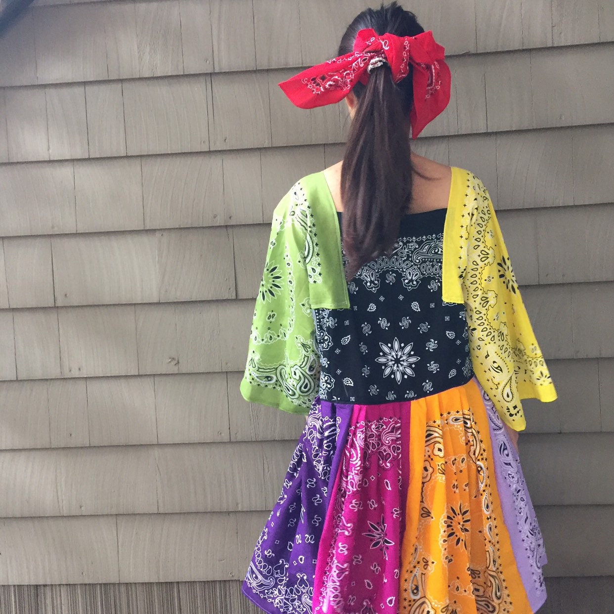 Bandana Dress Etsy