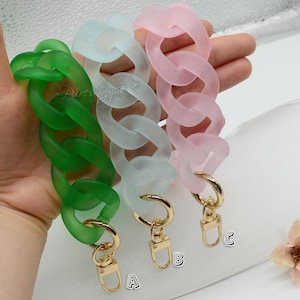 A piece of Acrylic Chain Bag chain Acrylic chain Purse Chain bag handle bag strap Plastic Handles, Handcraft Material for Handbag Making,Y18