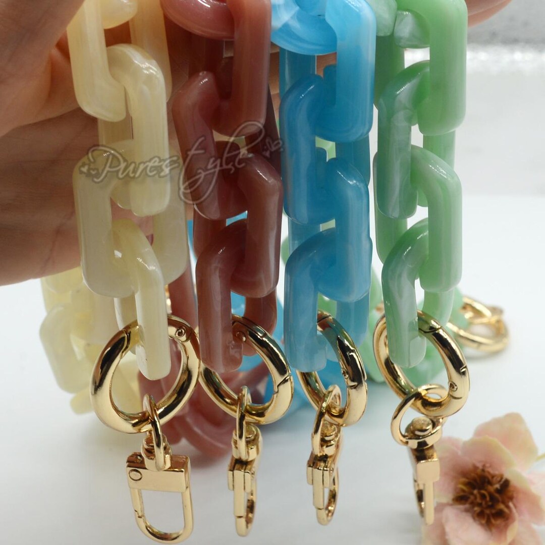 A Piece of Acrylic Chain Bag Chain Acrylic Chain Purse Chain Bag Handle ...