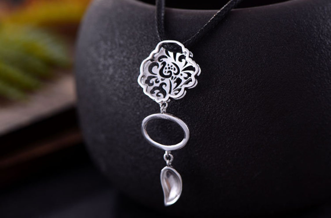 925 Pendant Blank 10x14mm 925 Sterling Silver Pendant Blank Etsy