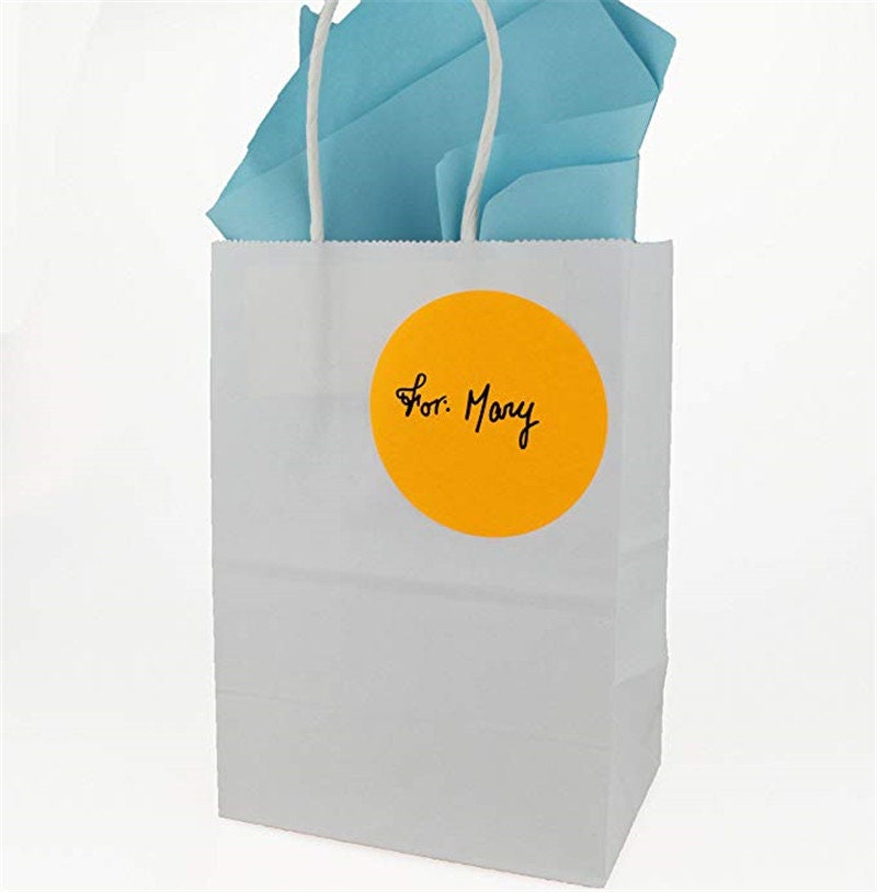 12 Colors Blank Labels Stickers Wedding Favor Stickers Labels | Etsy