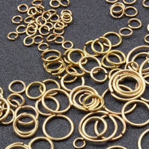 1.20x9 Mm Antique Bronze Color Brass Jump Rings Jump Ring 