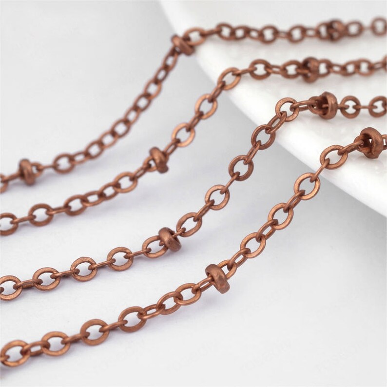 16.5feet/ 5M 2mm Ball Chain in Brass Brass Bead Chain Simple Etsy