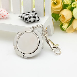 30mm borsa Hanger hook-vuoto fai da te lucidabile borsa borsa lucida borsa purse hanger pieghevole gancio portatile moda pieghevole hanger gancio