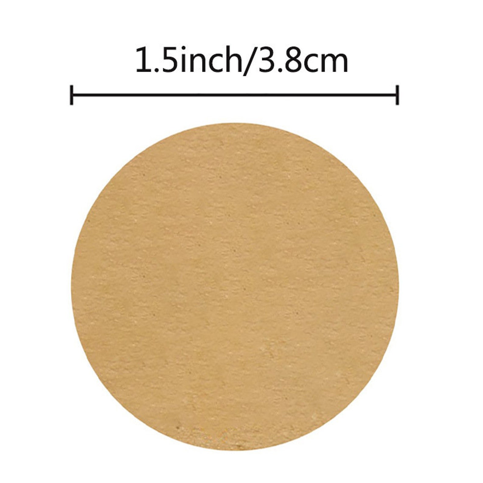 Kraft Paper Sticker Blank Labels Wedding Favor Stickers Labels | Etsy