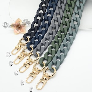 A piece of Acrylic Chain Bag chain Acrylic chain Purse Chain bag handle bag strap Plastic Handles, Handcraft Material for Handbag Making,A29