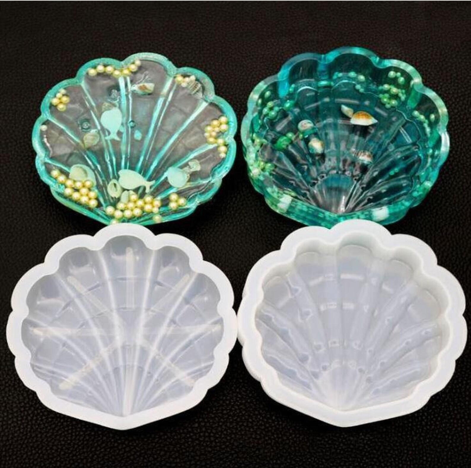 Shell Storage Box Silicon MoldDIY Resin MoldFlexible Etsy