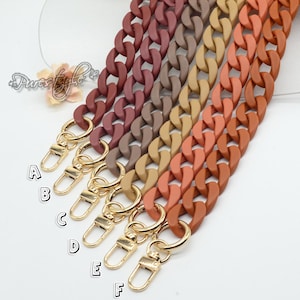 A piece of Acrylic Chain Bag chain Acrylic chain Purse Chain bag handle bag strap Plastic Handles, Handcraft Material for Handbag Making,A29