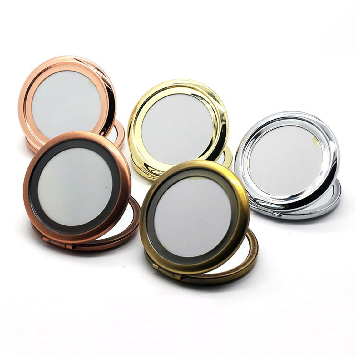 Compact mirror kits58mm pocket mirrorBlank compact mirror Etsy