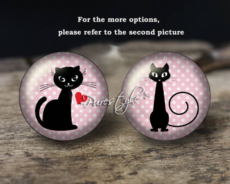 Cat,Handmade Photo Glass Cabochon,Round cabochons,Cabs Cabochons,Image Glass Cabochon,glass cabochons,Dome cabochons