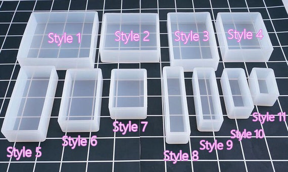 Large Resin Tray Mold Oversize Silicone Casting Molds for Resin Large  Rectangle Large Square Molds 
