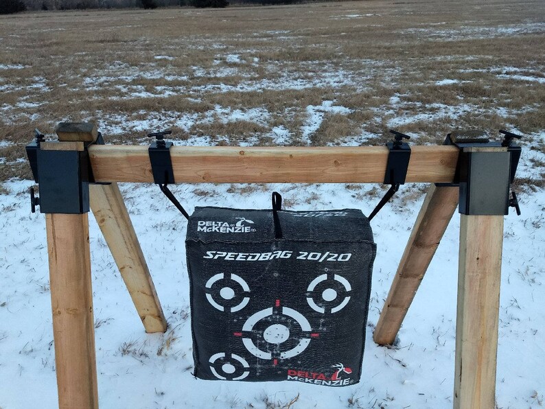 DIY Archery Target Stand Bow Gun Shooting Brackets Hanger Etsy Australia