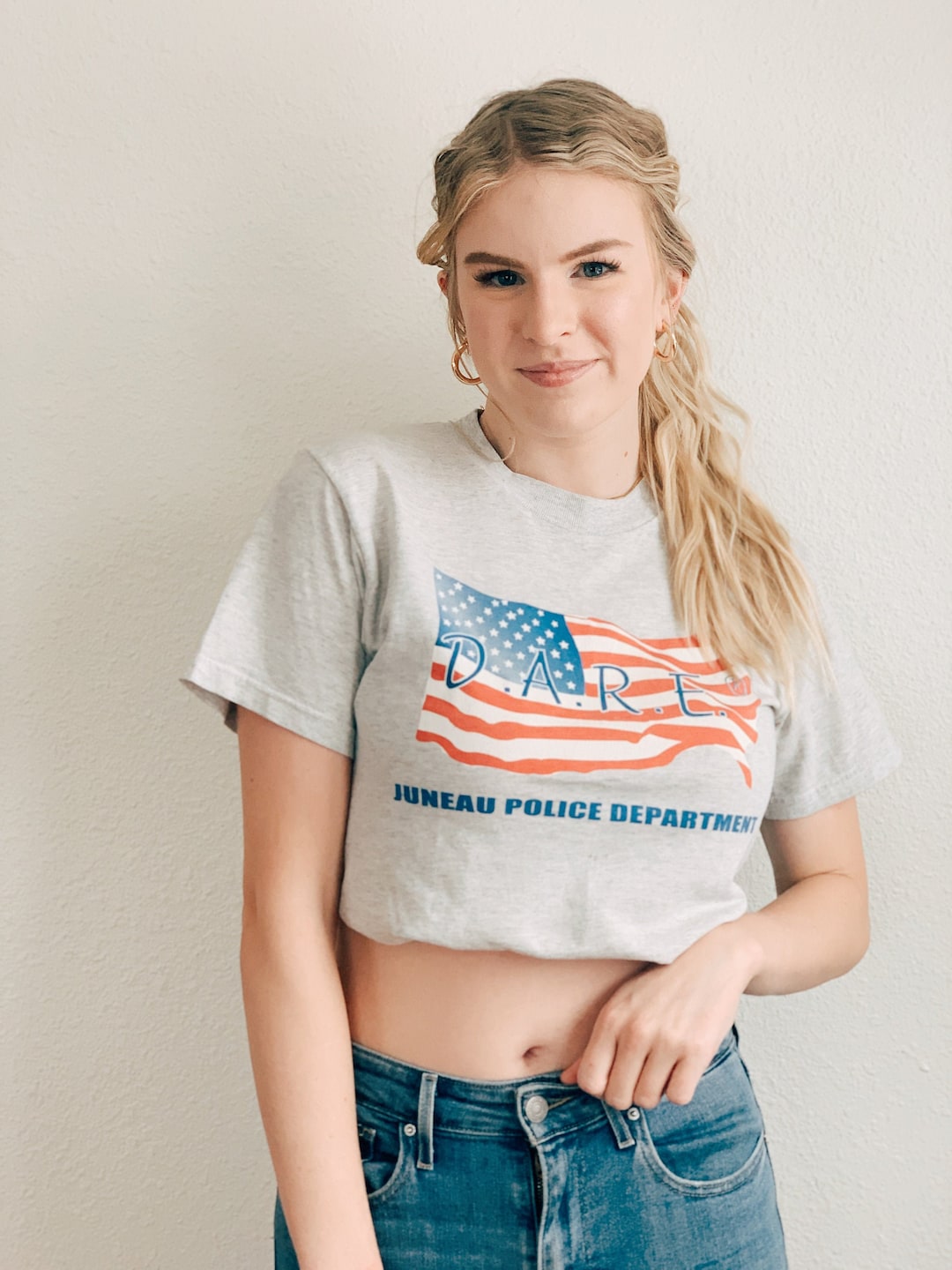 Vintage D.A.R.E. Alaska Police Tee Shirt Etsy