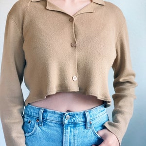 Vintage Cropped Blouse image 3