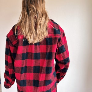 Vintage Buffalo Checkered Plaid Button Up image 6