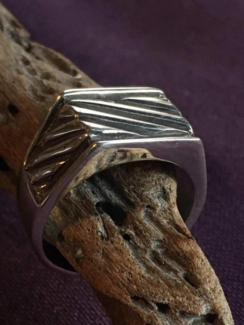 925 Sterling Silver Signet Ring