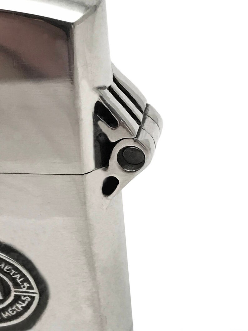 Zippo lighter case solid heavy 925 sterling silver Etsy