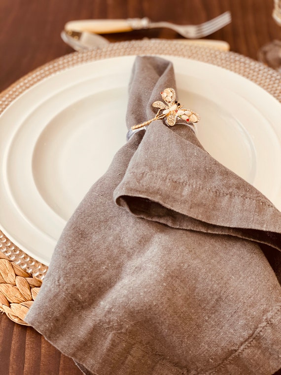 Dragonfly Napkin Ring Etsy Canada