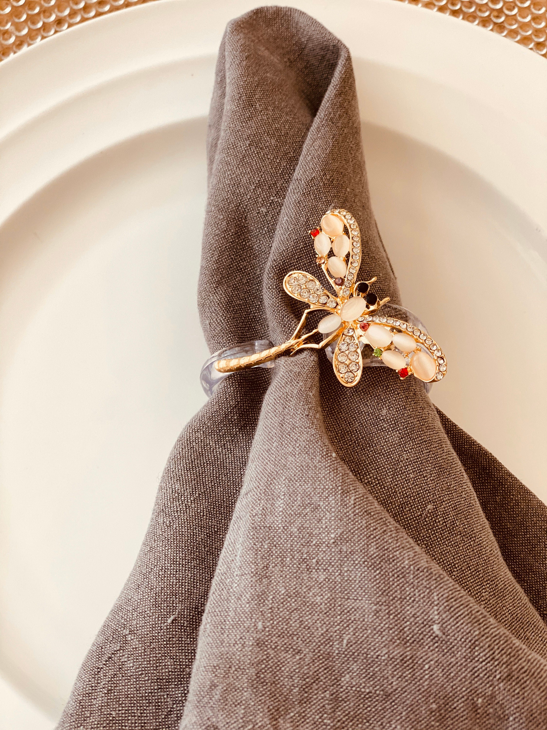 Dragonfly Napkin Ring