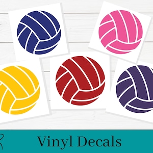 Volleyball vinyl decal | phone decal | Car Decal | Cup Decal | Laptop decal | Tumbler decal