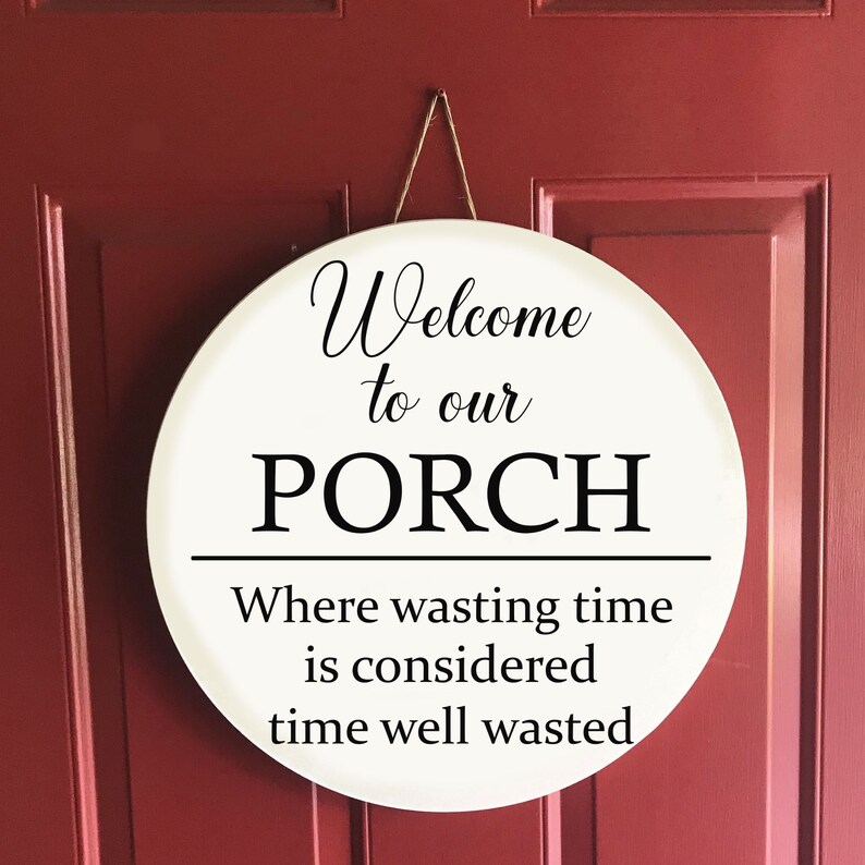 Welcome to Our Porch SVG | PNG | Door Hanger SVG | Cricut Files ...
