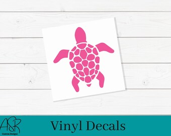 Sea turtle vinyl decal | Car Decal | Cup Decal | Laptop decal | Tumbler decal