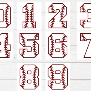 Personalized Baseball Number Water Bottle Decal Dugout - Etsy