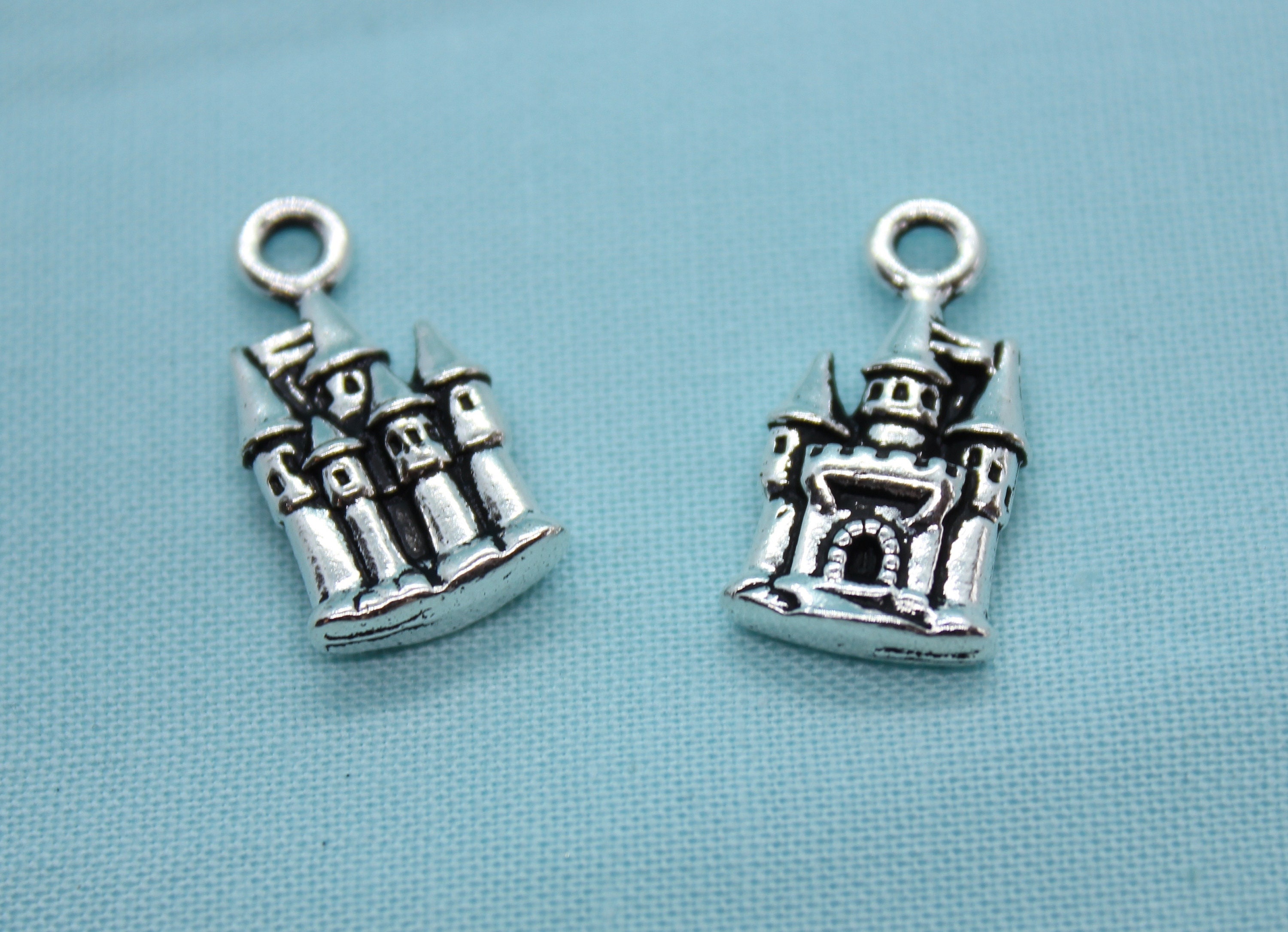 Princess Charm Bracelet, Princess Bangle Bracelet, Princess Castle