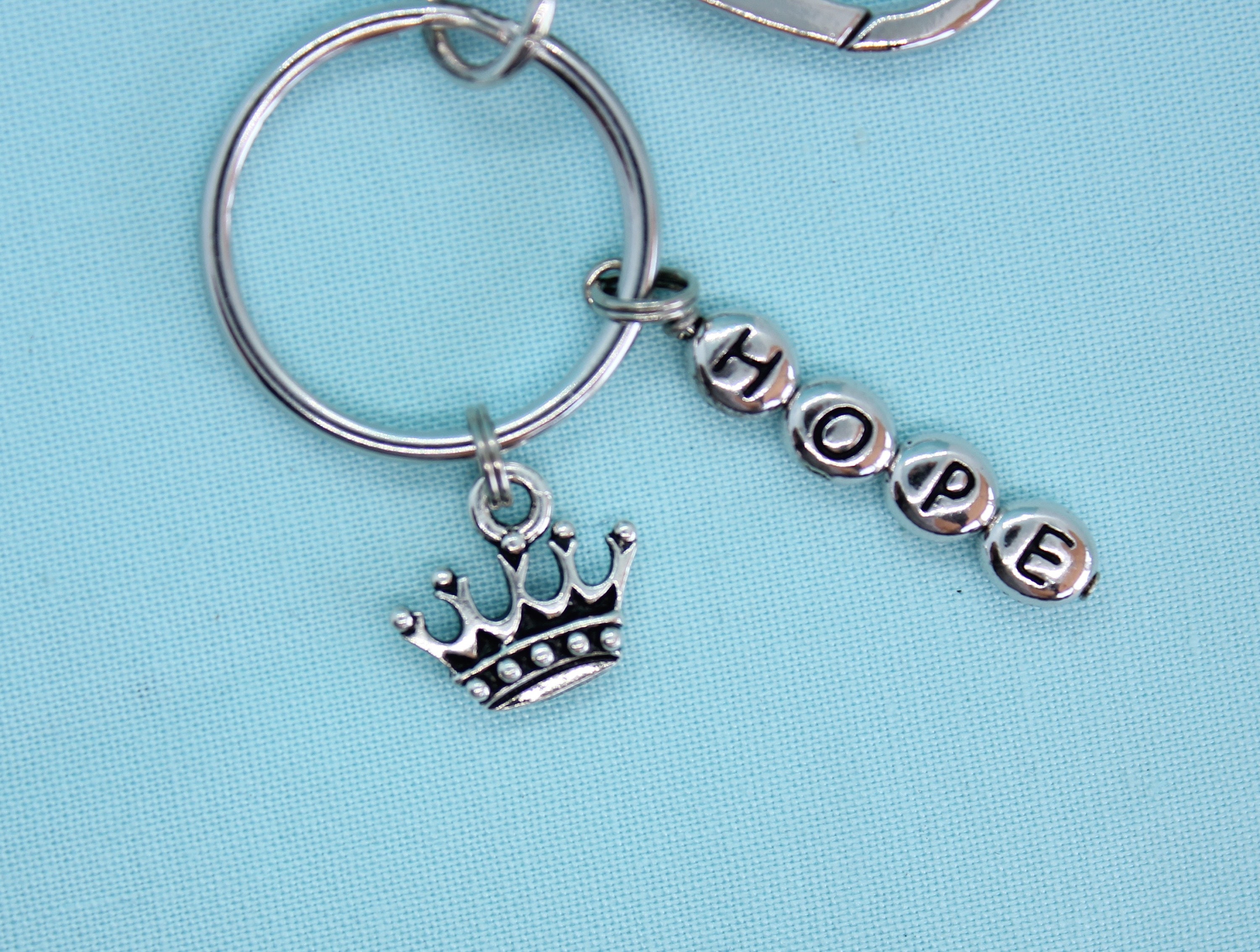 Crown Keychain, Stainless Steel Custom Crown Keyring, Princess Crown Keyring, Car Accessory