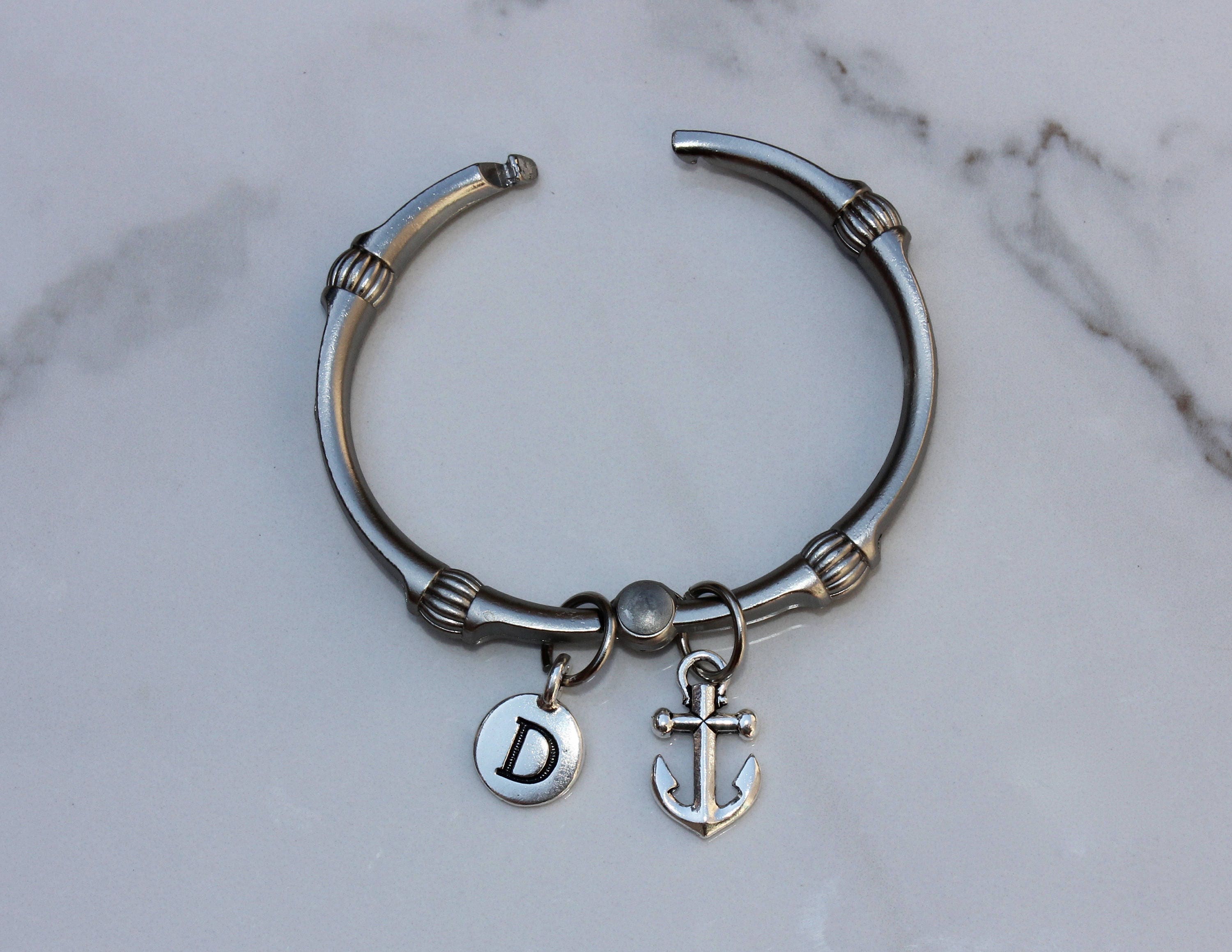 Anchor Towel Identifier, Anchor Towel Organizer, Nautical Bathroom