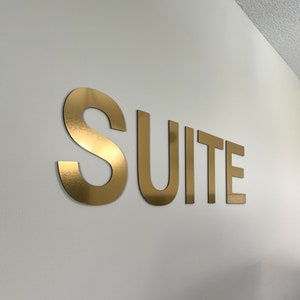 Acrylic words, Acrylic Letters, Gold Letters, Signage Words, Business signs, Plastic letters, Letters for Business, Words for Walls.