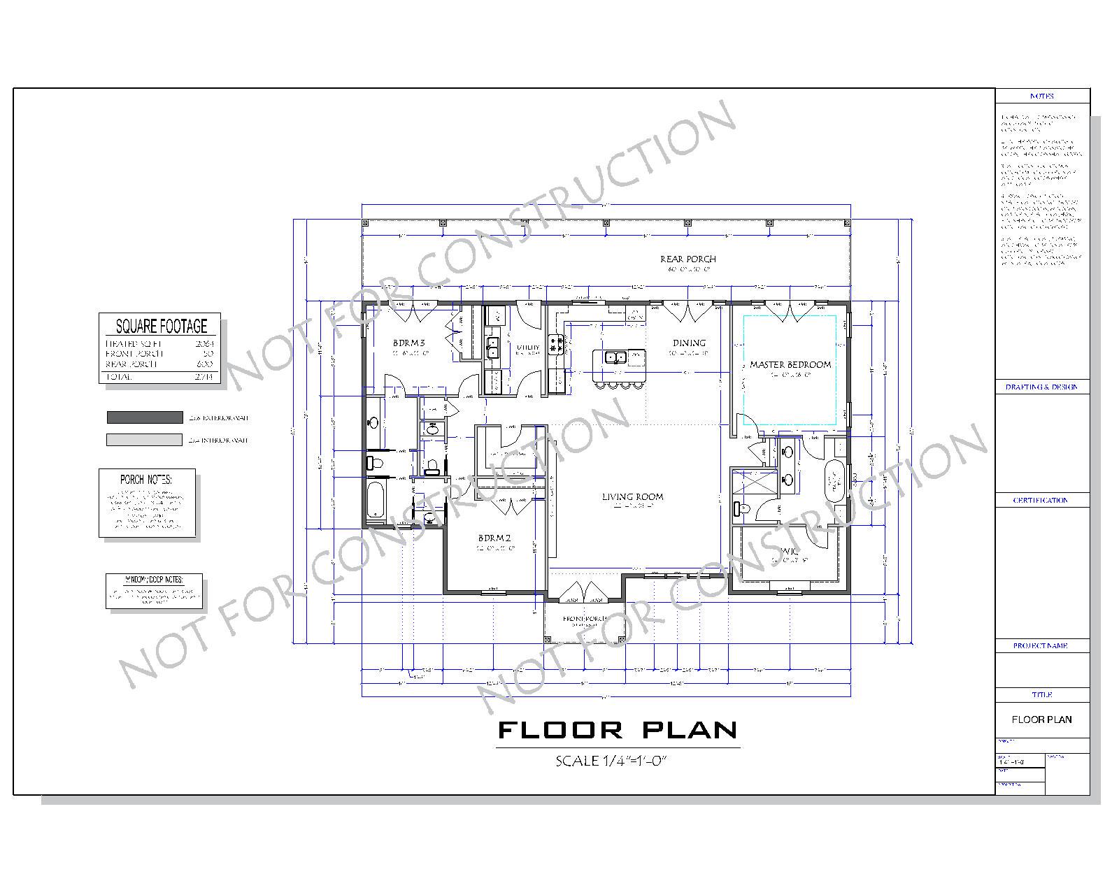 Rhodes House Plan - Etsy
