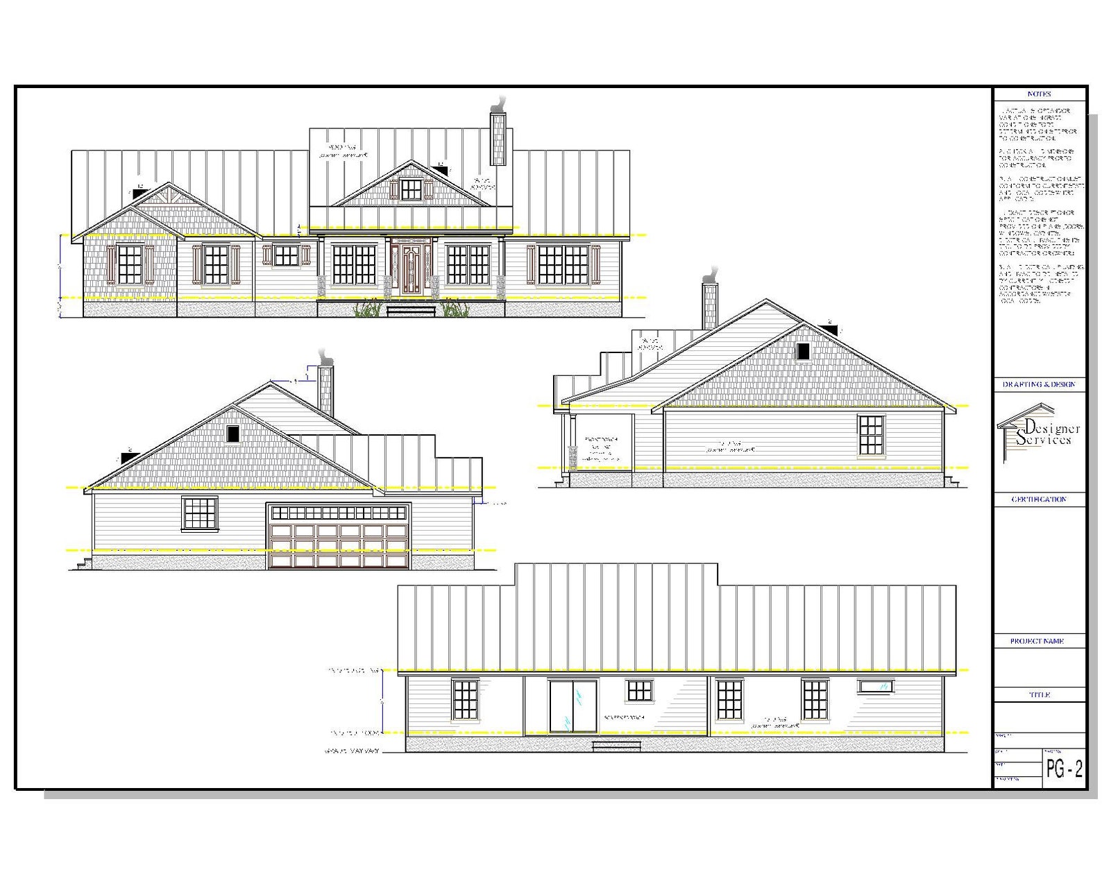 Burton Home Plan 2038 Square Feet Etsy