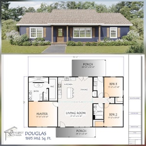 Douglas Plan, 1695 Square Feet